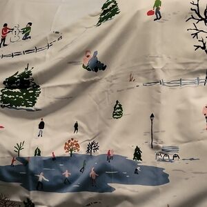 Winter Scene Shower Curtain